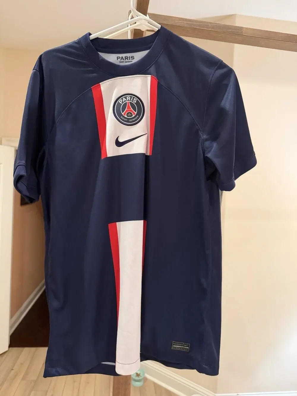 Nike PSG Paris Saint-Germain 2022/23 Home Stadium Jersey DM1844-411 Medium